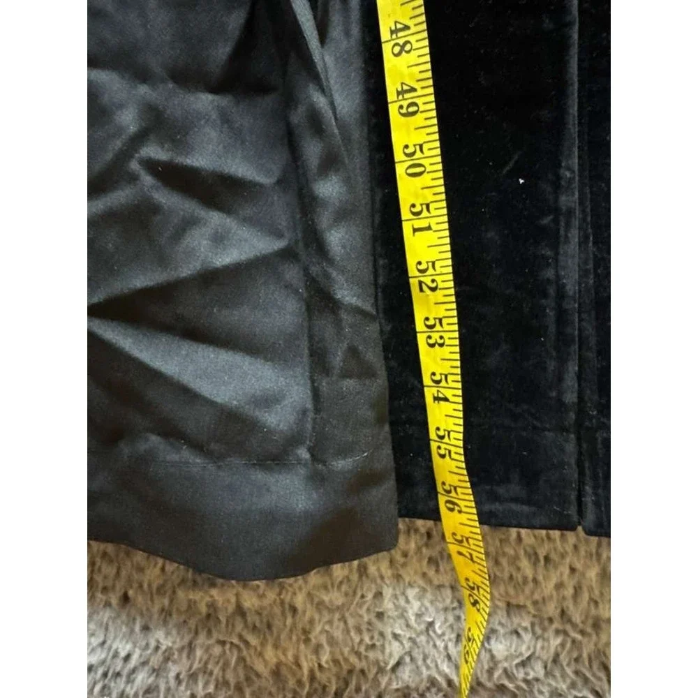 Cambridge Tailored Apparel Black Pulpit Robe Velvet Panel 55